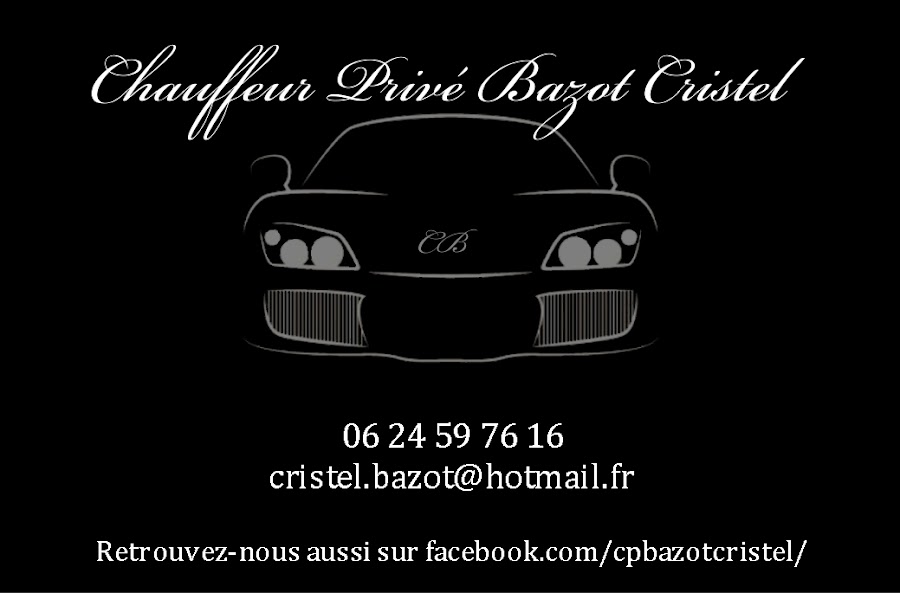 Véhicule de cristel transport vtc